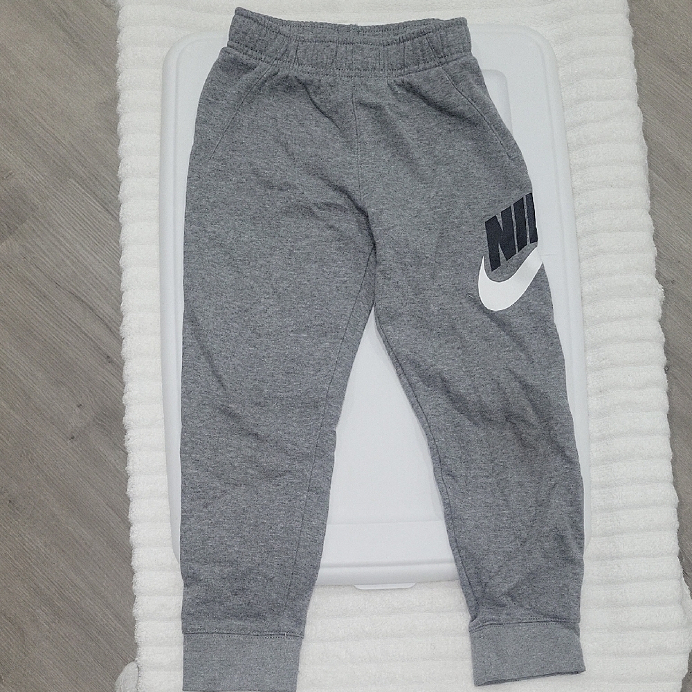 Nike Kids Charcoal Gray Joggers